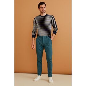 NWT BONOBOS Green Off Duty Slash Pocket Elastic Waist Pants  Mens Size Medium